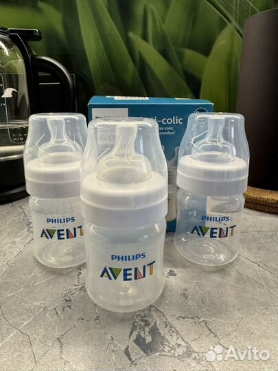 Бутылочки Philips avent, соски paomma новое