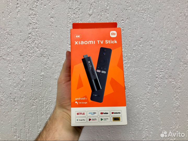 Смарт тв приставка Xiaomi Mi TV Stick 4k