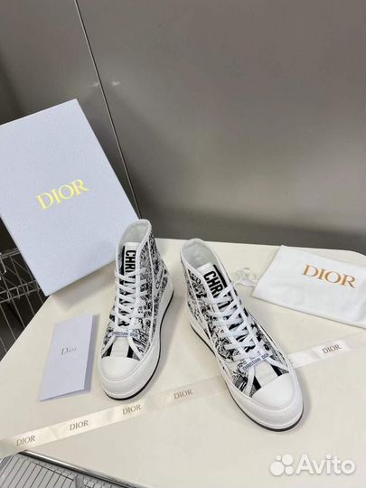 Высокие Кеды christian dior