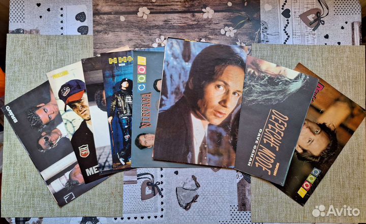 Плакаты музыка 80-90х СССР Россия