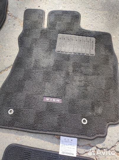 Ковры в салон автомобиля Toyota Wish 2009-2017