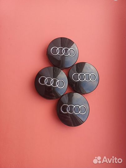 Колпачки на литые диски (Заглушки) Audi (59/57)