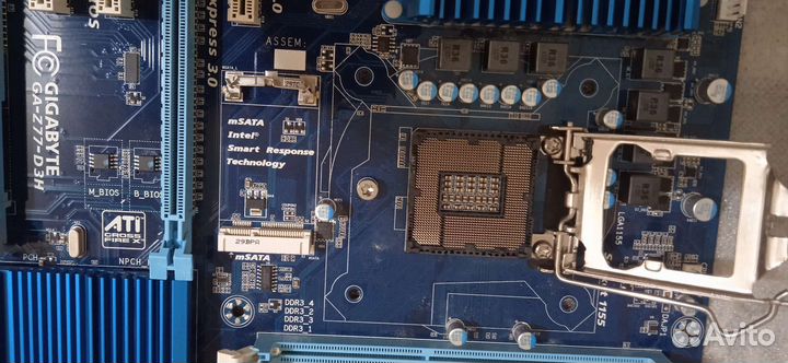 Материнская плата Gigabyte GA-Z77-D3H