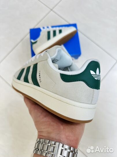 Кроссовки Adidas Campus 00s Grey Green