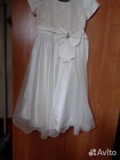 Платье девочки новогоднее, праздничное