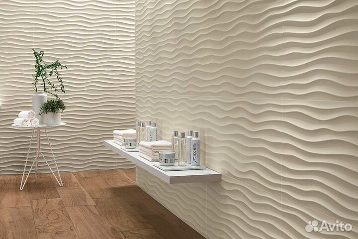 Плитка atlas C. 3D wall Dune Sand Matt 40x80