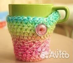 Вязаные чехлы на подушки зима-лето и детские покры