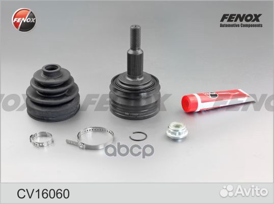 ШРУС 38/27шл., наружный CV16060 fenox