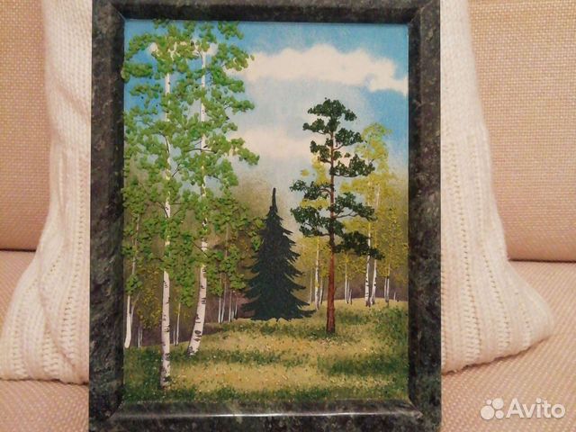 Картина из каменной крошки