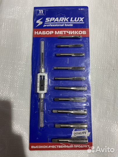 Набор метчиков с воротком 11pcs SL-NM11