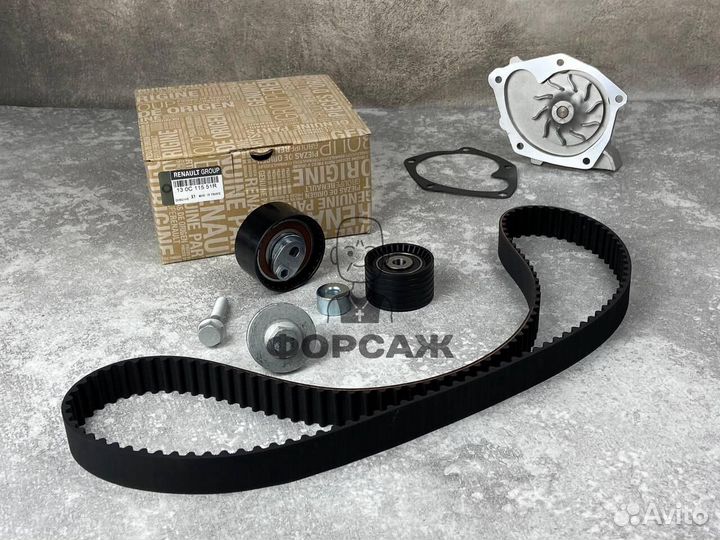 Комплект грм оригинал Renault Duster 2.0