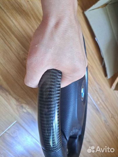 Руль Карбоновый bmw e39, е38, е53 Карбон