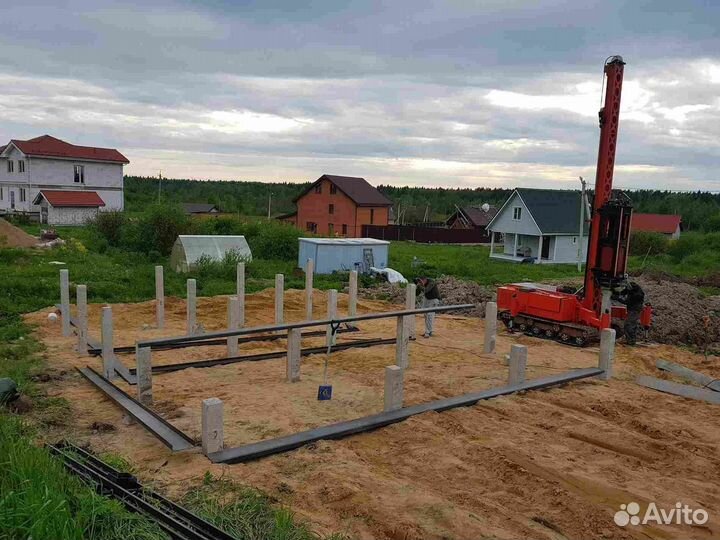 Жб сваи/ забивные сваи/ фундамент под ключ