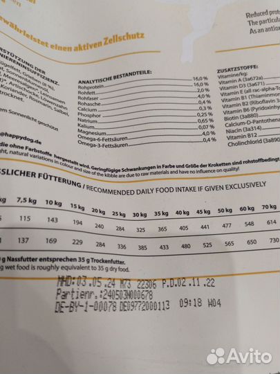 Сухой корм для собак Happy Dog renal 4 кг