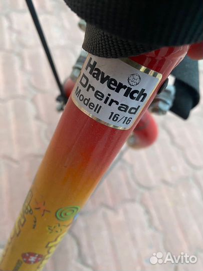 Велосипед детский haverich 16/16 Германия при дцп