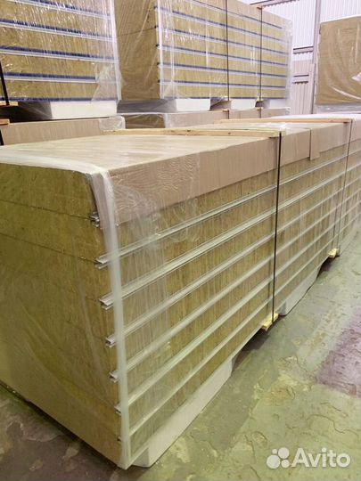 Сэндвич панели стеновые Мин Вата, пир,пур, Базальт