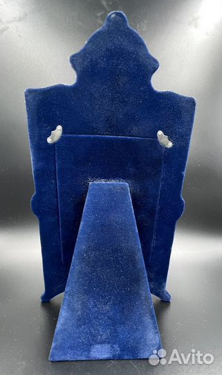 Антикварная серебряная фоторама 18 века