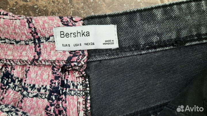 Джинсовая юбка Bershka