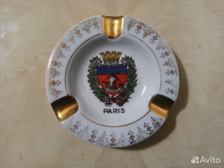 Винтажная пепельница Paris Limoges France
