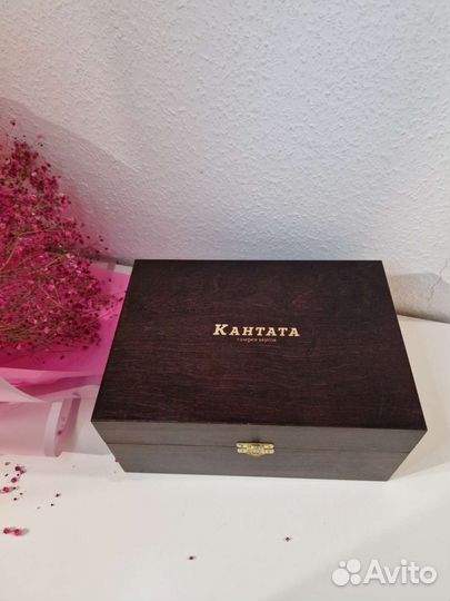 Деревянная шкатулка кантата