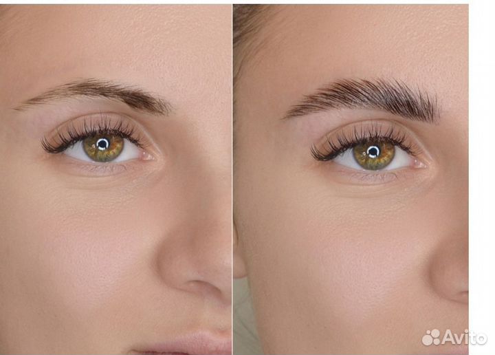 Оформление, ламинирование бровей