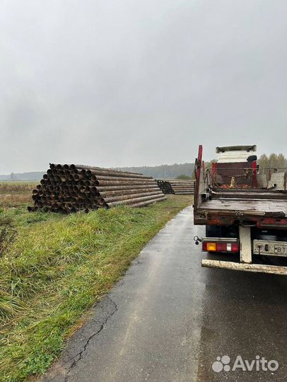Труба б/у 325х6 мм в котлован