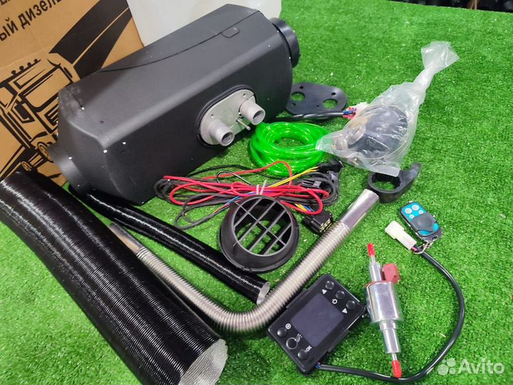 Автономный отопитель сухой фен дизельный 12/24