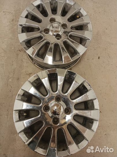 Продаю 2 диска хром на ваз