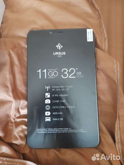 Планшет dexp ursus K28