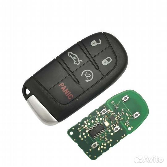 Смарт ключ зажигания Fiat Jeep с чипом