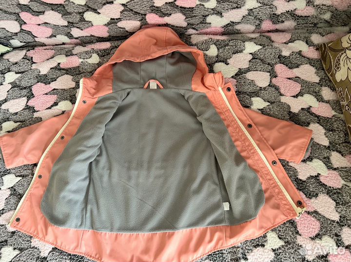 Парка демисезонная для девочки