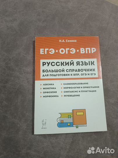 Справочник для подготовки к ЕГЭ по русскому языку