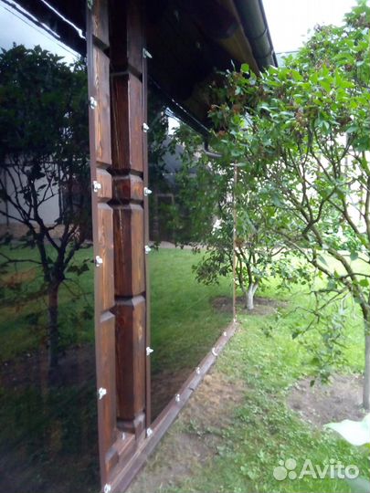 Мягкие гибкие окна на дачу