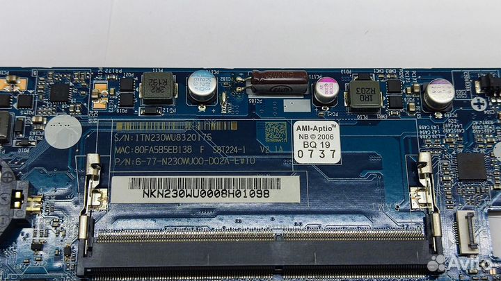 Мат плата для ноутбука aquarius CMP NS573 #1