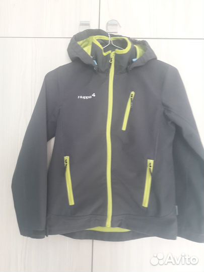 Куртка huppa softshell, утепленный бомбер, джинсов