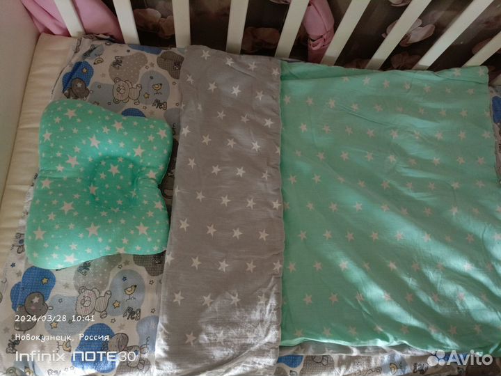 Бортики в детскую кроватку бу