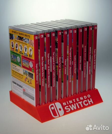 Подставка для картриджей Nintendo Switch