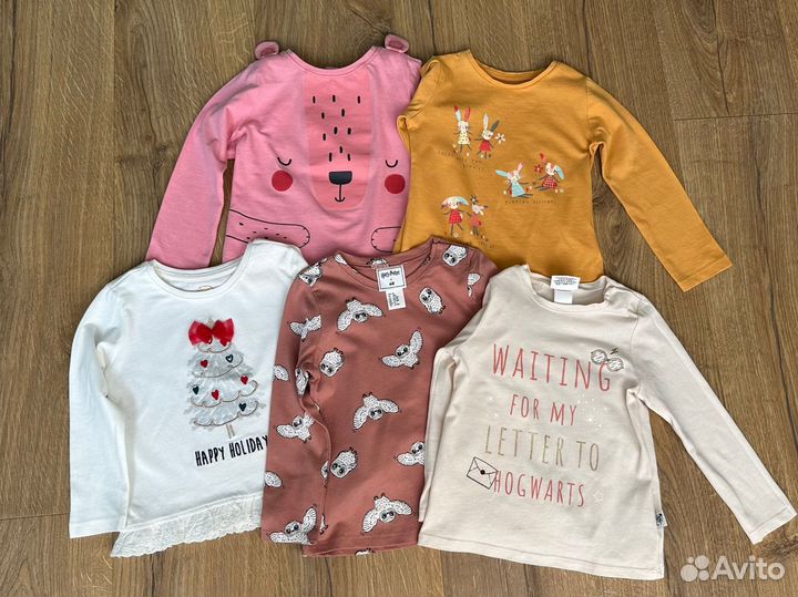 Лонгсливы для девочки 86 mothercare HM