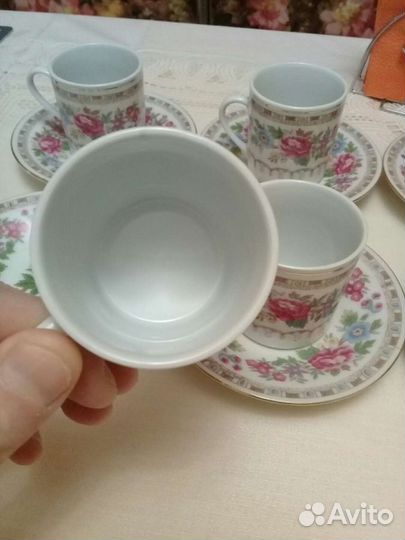 Сервиз кофейный фарфор СССР