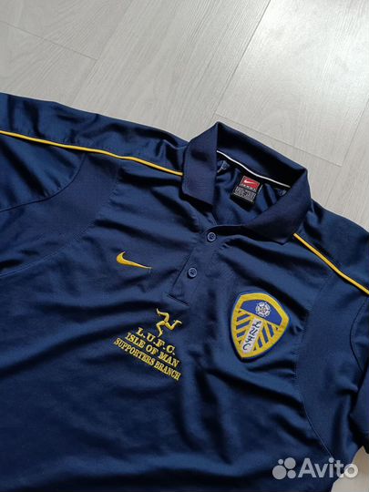 Редкое футбольное джерси Nike Leeds United 2001 г