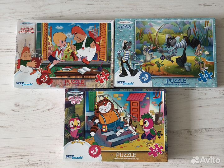 Пазлы разные Trefl Ravensburger Castorland Step