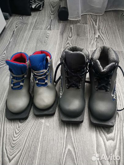 Лыжные ботинки классические