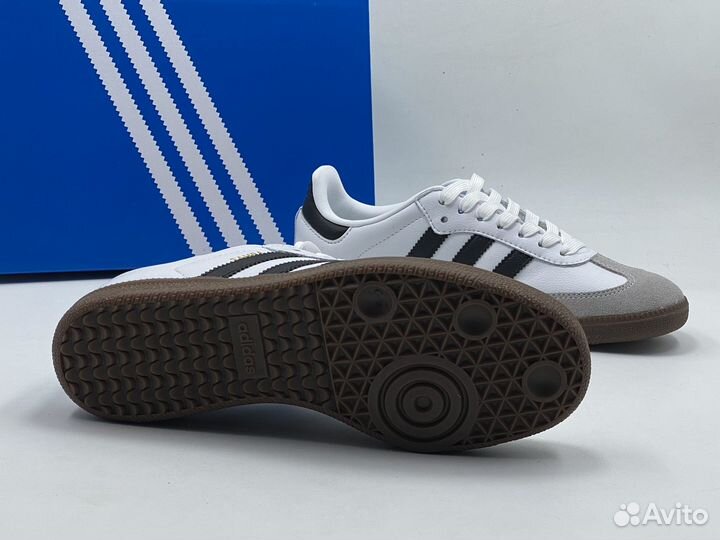 Кеды adidas originals samba OG white