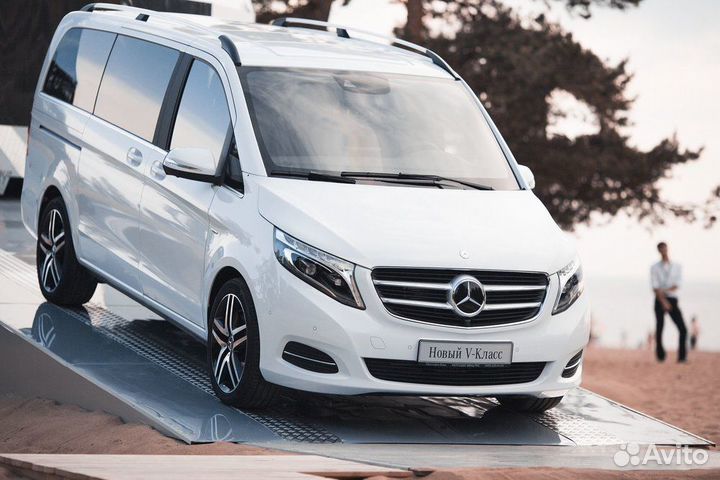 Рейлинги Can-Otomotiv Mercedes-Benz Viano 03+ сере