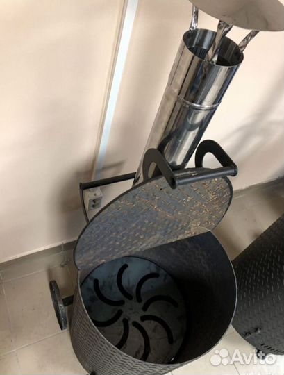 Бочка для сжигания мусора