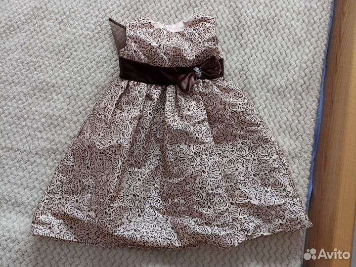Платье на девочку 2-4 лет