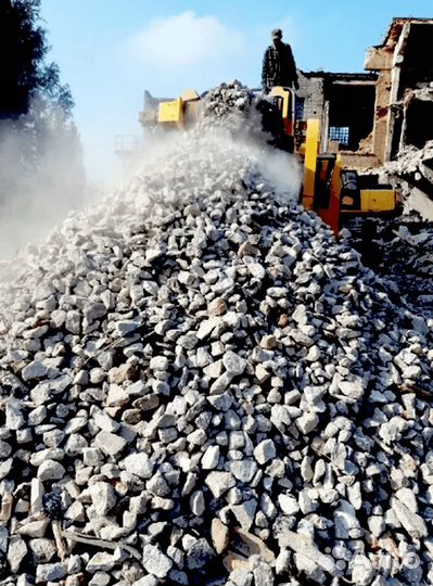 Щебень вторичный доставка