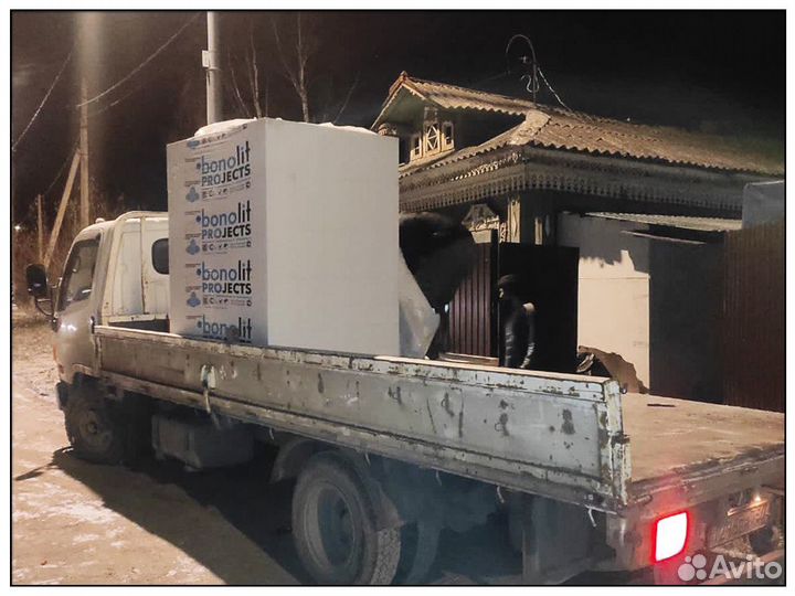 Газобетонные блоки 600x300x250