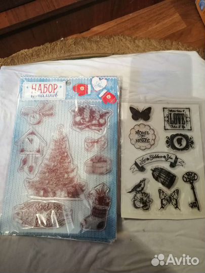 Набор штампов для скрапбукинга