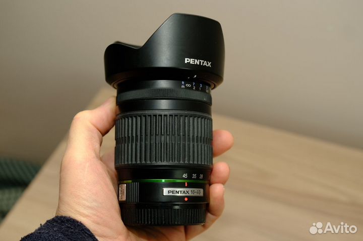 Объектив Pentax DA 16-45mm 4.0 ED AL
